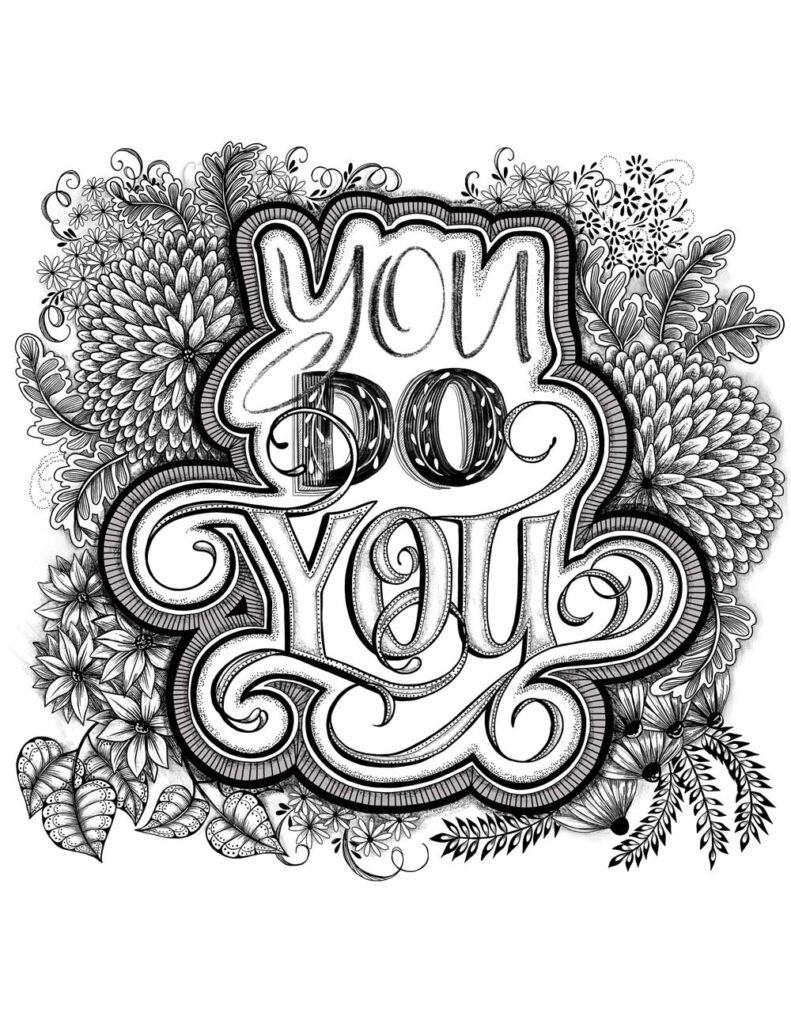 You Do You Printable download