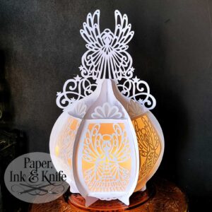 Angel 3D Lantern Template