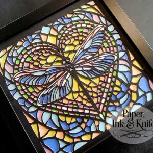 Dragonfly Heart Shadowbox Template