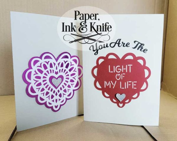Heart Lighted Card - Card Fronts