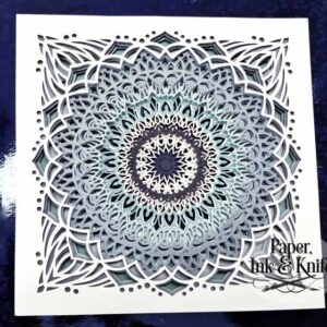 mandala 4 shadowbox template