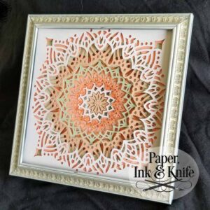 Mandala Shadowbox Template