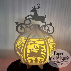 Reindeer 3D Lantern