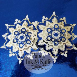 Snowflake 2 Ornament Template
