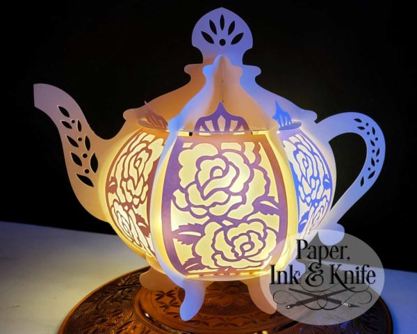 TeaPot 3D paper lantern